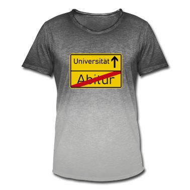 Abitur T-Shirt - Universität - Tschüss Abitur - Ortsschild