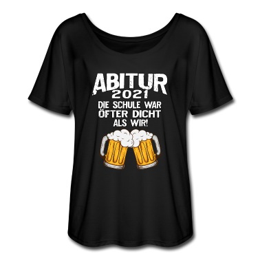 Abitur T-Shirt - Abitur 2021 Die Schule war öfter dicht als wir