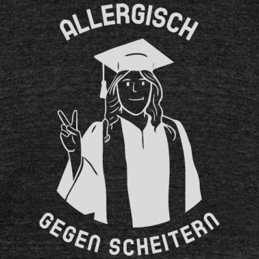 Abitur T-Shirt - Allergisch gegen Scheitern Abschluss 2021 Abitur