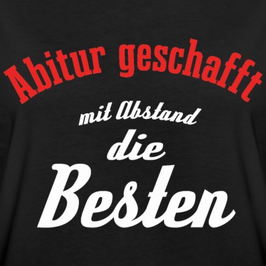 Abitur T-Shirt - abi-Abitur: Abschluss Geschenk