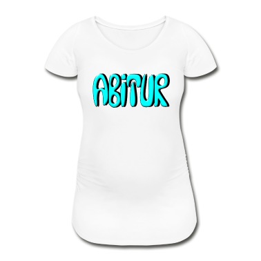 Abitur T-Shirt - Abitur Schriftzug Handlettering Lettering Abi
