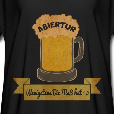 Abitur T-Shirt - Abitur Bier Maß Saufen Geschenk