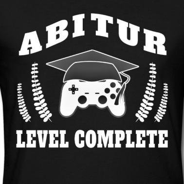 Abitur T-Shirt - Abitur Abi Abiturprüfung Gamer studium