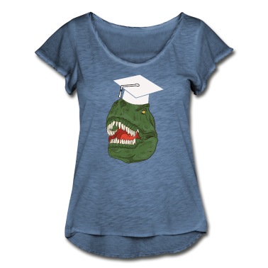Abitur T-Shirt - Abschluss dino Abitur Dinosaurier Geschenk