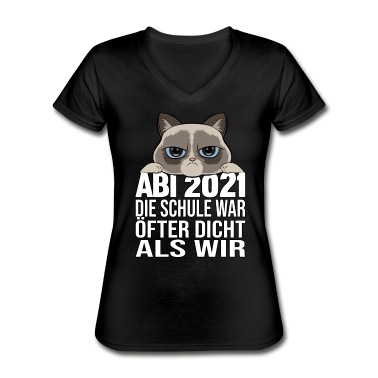 Abitur T-Shirt - ABI 2021 Die Schule war öfter dicht als wir Abitur