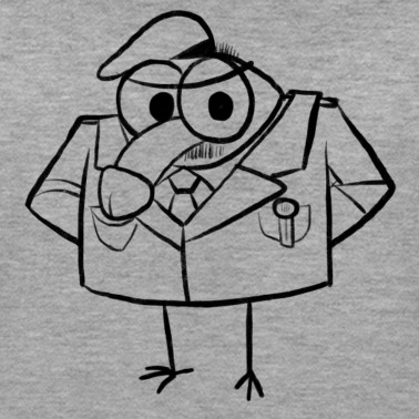 Abschlussfahrt Pullover - Der Militär Penisvogel