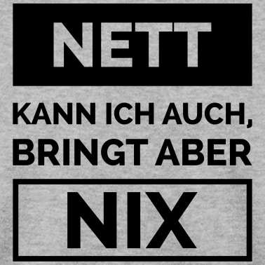 Abschlussfahrt Pullover - nett nix