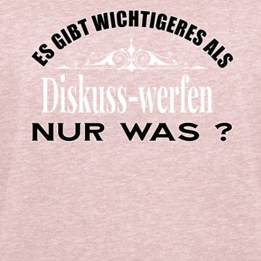 Abschlussfahrt Pullover - Es Gibt Wichtigeres Als Diskuss werfen Lustig
