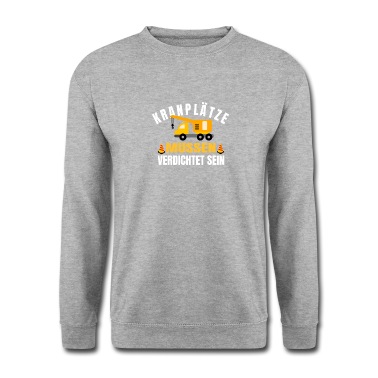 Abschlussfahrt Pullover - Lustiger Spruch Baustelle Kran
