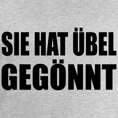 Abschlussfahrt Pullover - Sie hat übel gegönnt gönnen Spruch Gönnung Gönn
