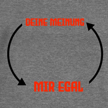 Abschlussfahrt Pullover - Deine Meinung. Mir egal - Kreislauf | Geschenk