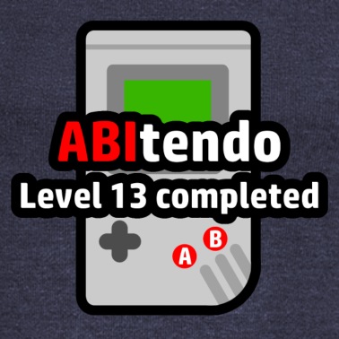Abschlussfahrt Pullover - ABItendo Level 13 completed Abitur Spruch