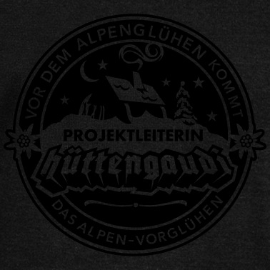 Abschlussfahrt Pullover - Apres Ski Spruch Projektleiterin Hüttengaudi