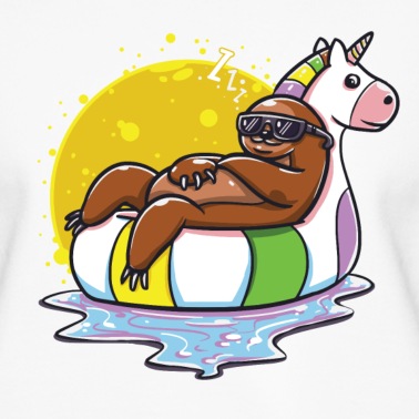 Abschlussfahrt Pullover - Faultier Sommer lustig Geschenk Geburtstag Einhorn