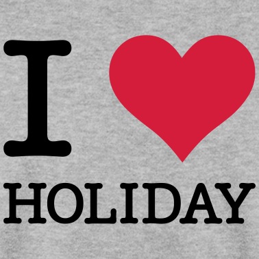 Abschlussfahrt Pullover - I Love Holiday