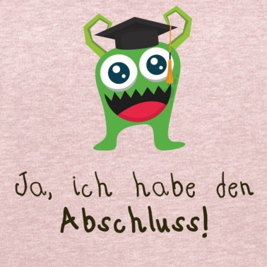 Abschlussfahrt Pullover - Abschluss kleines Monster schlau Graduation Master