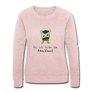 Abschlussfahrt Pullover - Abschluss kleines Monster schlau Graduation Master