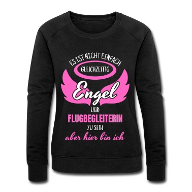 Abschlussfahrt Pullover - Flugbegleiterin Engel
