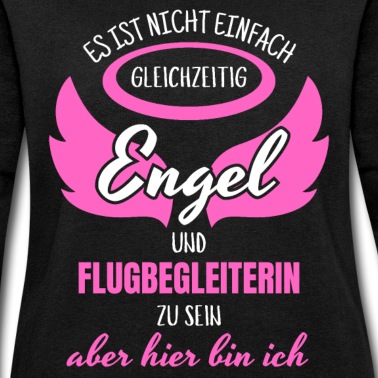 Abschlussfahrt Pullover - Flugbegleiterin Engel
