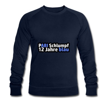 Abschlussfahrt Pullover - PABI Schlumpfi 12 Jahre blau Abitur Spruch