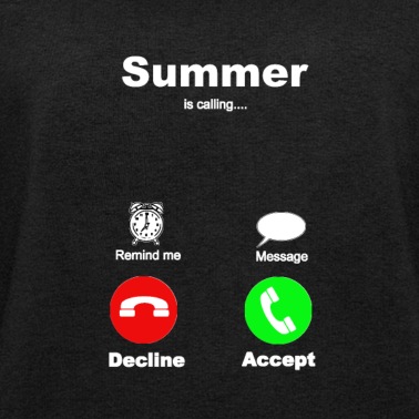 Abschlussfahrt Pullover - Summer Mobile ist calling Phone T-Shirt witzig