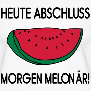 Abschlussfahrt Pullover - Heute Abschluss morgen Melonär Millionär Melone