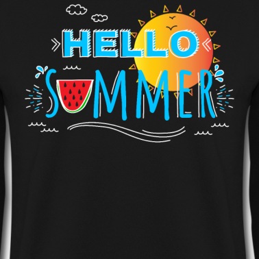 Abschlussfahrt Pullover - Hello Summer Motiv
