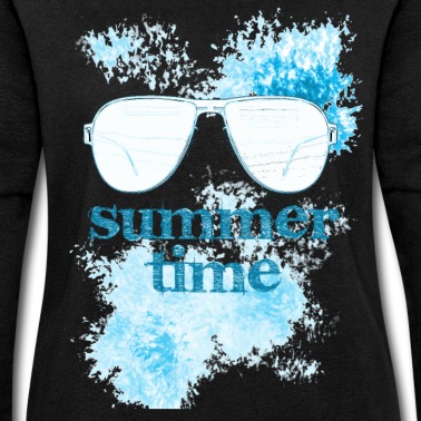 Abschlussfahrt Pullover - Sommer. Farbspritzer. Blau