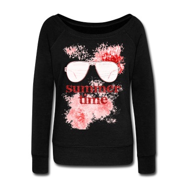 Abschlussfahrt Pullover - Sommer. Farbspritzer. Rot.