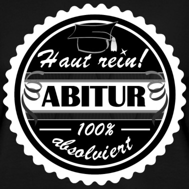Abschlussfahrt Pullover - Haut rein ! Abitur 100% absolviert | Geschenk Idee