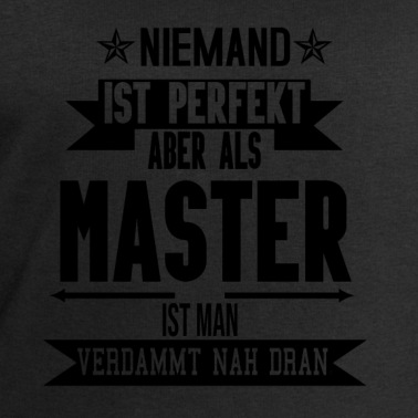 Abschlussfahrt Pullover - NIEMAD IST PERFEKT MASTERS WHITE SHIRT