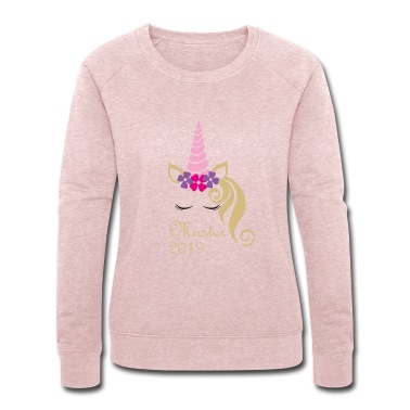 Abschlussfahrt Pullover - Master Einhorn Geschenkidee