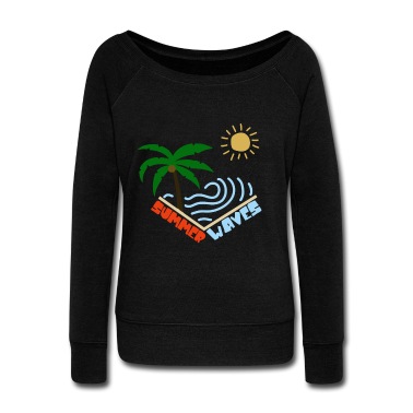 Abschlussfahrt Pullover - Summer waves