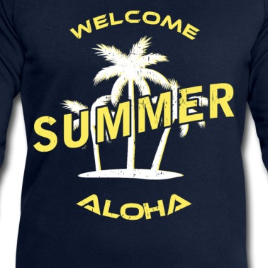 Abschlussfahrt Pullover - Welcome Aloha Summer