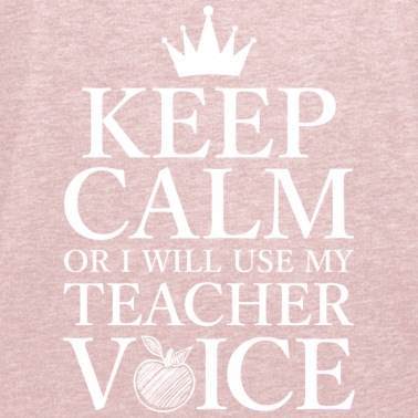 Abschlussfahrt Pullover - Keep calm oder ich nutze meine Lehrer-Stimme