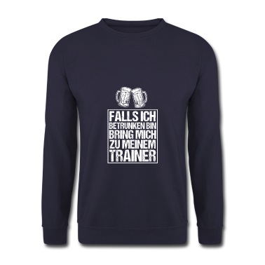 Abschlussfahrt Pullover - Wenn Ich Betrunken Bin Fusball Sauftour Geschenk