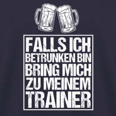 Abschlussfahrt Pullover - Wenn Ich Betrunken Bin Fusball Sauftour Geschenk