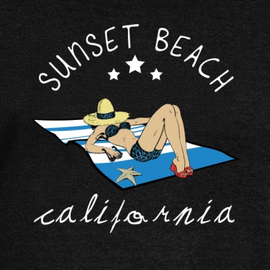Abschlussfahrt Pullover - Strand - Urlaub - Beach California