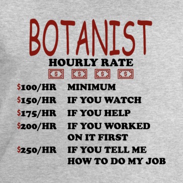 Abschlussfahrt Pullover - Gärtner Botaniker Stundenlohn