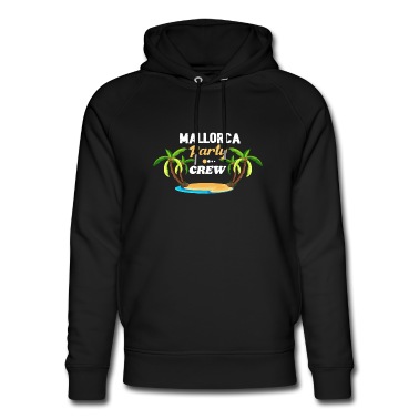 Abschlussfahrt Hoodie - Mallorca Party Crew Malle Palmen Eimer Saufen
