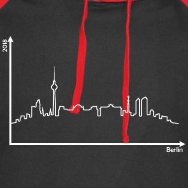 Abschlussfahrt Hoodie - Berlin als Graph (Mathe, Berlinfahrt)
