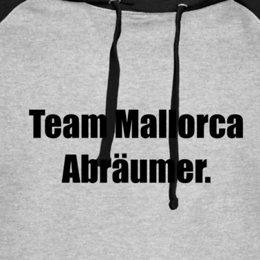 Abschlussfahrt Hoodie - Team Mallorca Abraeumer sw