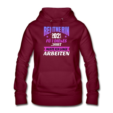 Abschlussfahrt Hoodie - Lustiger Spruch Rentnerin 2021