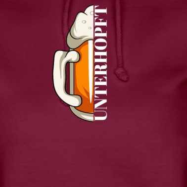 Abschlussfahrt Hoodie - Lustiger Spruch Unterhopft