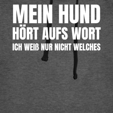 Abschlussfahrt Hoodie - Lustiger Spruch Mein Hund