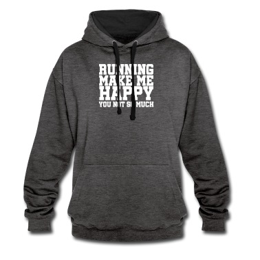 Abschlussfahrt Hoodie - Lustiger Spruch Laufen