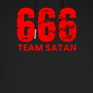 Abschlussfahrt Hoodie - Lustiger Spruch Team Satan 666