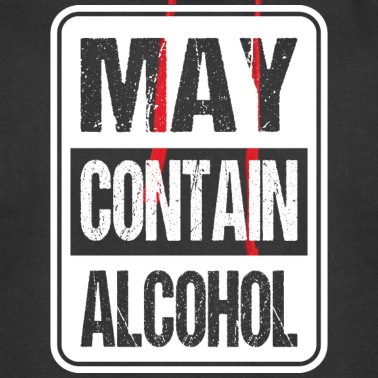 Abschlussfahrt Hoodie - MAY CONTAIN ALCOHOL Lustiges Saufen Geschenk