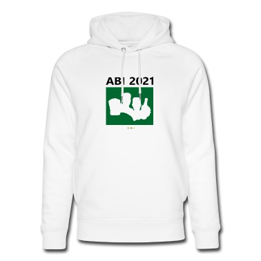 Abschlussfahrt Hoodie - Bier Liga Logo ABI 2021 Grün 2