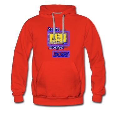 Abschlussfahrt Hoodie - abi 19 blau